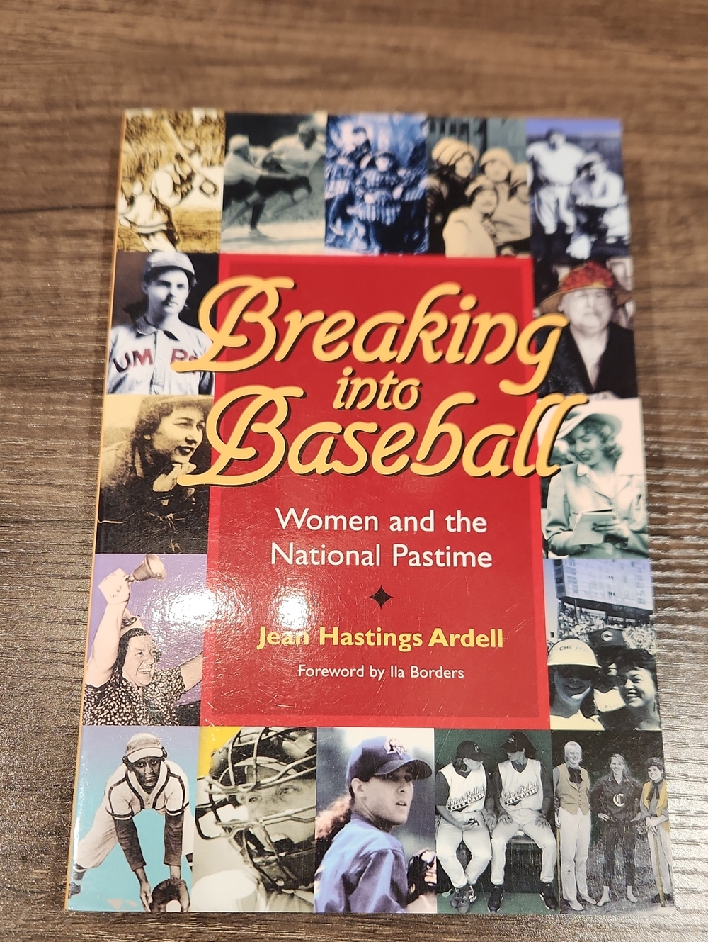 EUC Breaking into Baseball by Jean Hastings Ardell - Red Cover
